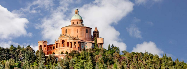Kostel Santuario di Madonna di San Luca - cestování - dovolená v itálii - Panda na cestach - panda1709